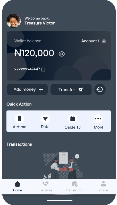 Quickpayex iPhone mockup